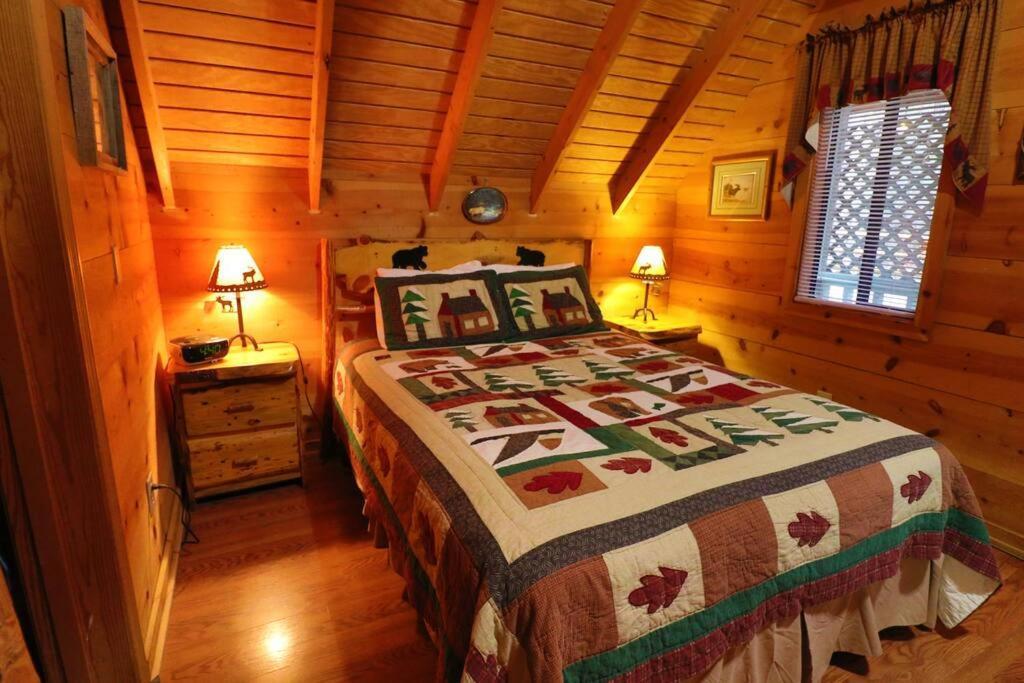 Cute Updated Mountain Cabin Fireplace #3 Helen Kültér fotó